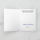 Voor de ham die alles heeft verjaardag Kaart (Binnen)