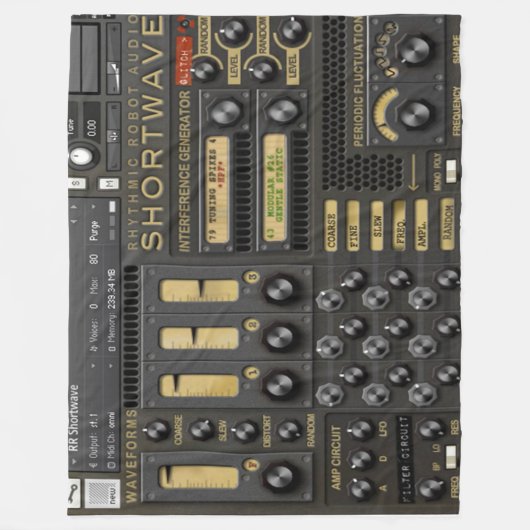 VOOR DE HAM-EXPLOITANT MET ALLE Blanket Fleece Deken (Voorkant)