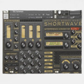 VOOR DE HAM-EXPLOITANT MET ALLE Blanket Fleece Deken (Voorkant (Horizontaal))