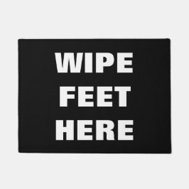 voor de hand liggende deurmat