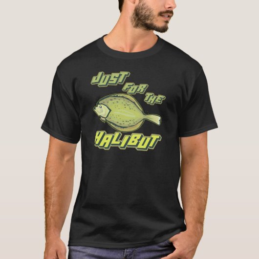 Voor de heilbot Vist T-shirts en cadeautjes (Voorkant)