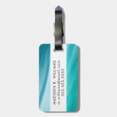 Vóór de Herfst Bagagelabel (Achterkant verticaal)