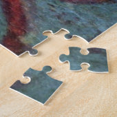 Voor de Jockeis-training starten - Degas Painting Legpuzzel (Zijkant)