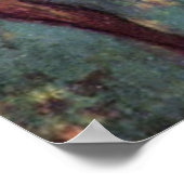 Voor de Jockeis-training starten - Degas Painting Poster (Hoek)