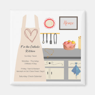 Voor de katholieke keuken magneet