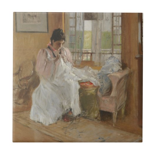 Voor de kleine | c.1896 tegeltje (Voorkant)