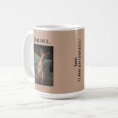 Voor de koffie....Na de koffie Koffiemok (Voorkant links)