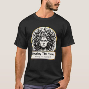 Voor de koffie: The Grumpy Muse Chronicles T-shirt