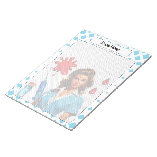 Voor de kost _ Brain Dump Notitieblok (Schuin)