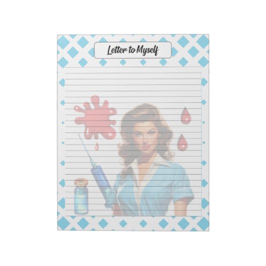 Voor de kost _ Brief aan mezelf Notitieblok (Linkerzijde)