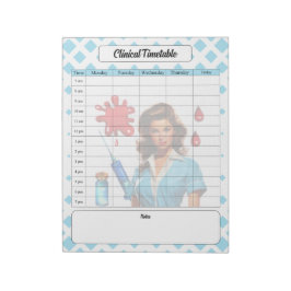 Voor de kost _ Klinisch Tijdschema Notitieblok
