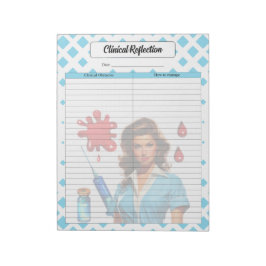 Voor de kost _ Klinische reflectie Notitieblok