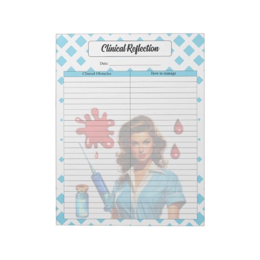 Voor de kost _ Klinische reflectie Notitieblok (Linkerzijde)