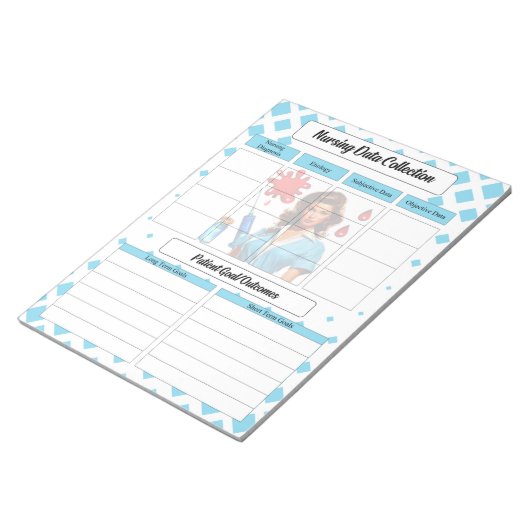 Voor de kost _ Nursing Data Collectie Notitieblok (Schuin)