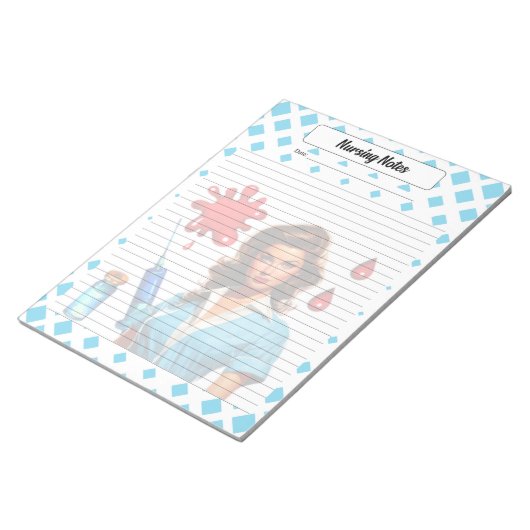 Voor de kost _ Nursing Notes Notitieblok (Schuin)