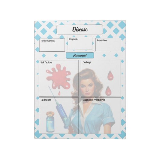 Voor de kost _ Ziekte Temp 1 Notitieblok (Linkerzijde)