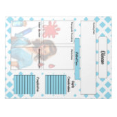 Voor de kost _ Ziekte Temp 2 Notitieblok (Voorkant)