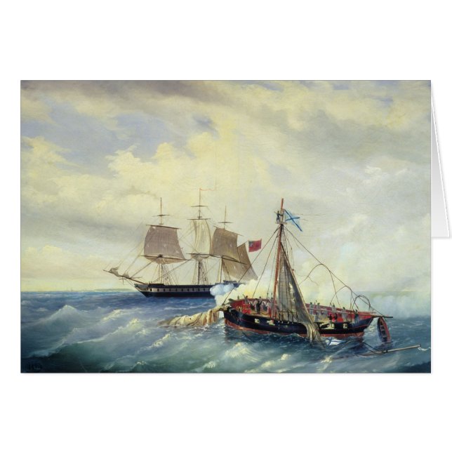 Voor de kust van Nargen Island (Voorkant Horizontaal)