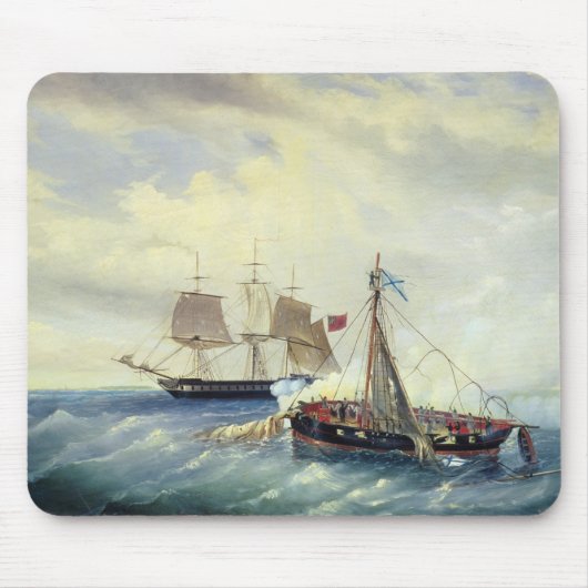 Voor de kust van Nargen Island Muismat (Voorkant)