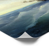 Voor de kust van Nargen Island Poster (Hoek)