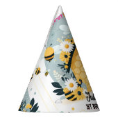 voor de lente daisy Geel eerste 1e bijendag verjaa Feesthoedjes (Links)