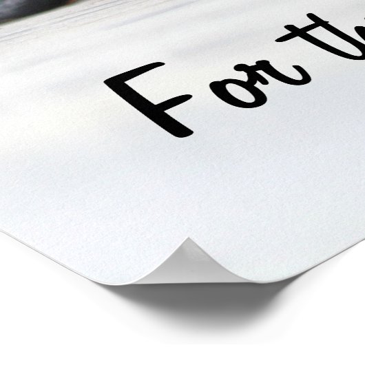 voor de liefde poster (Hoek)