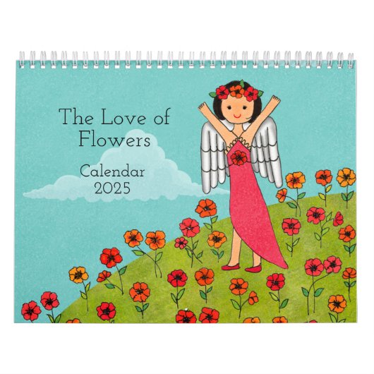 Voor de liefde van bloemen 2025 Kalender (Hoes)
