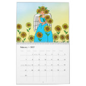 Voor de liefde van bloemen 2025 Kalender (Feb 2027)