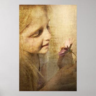 Voor de liefde van bloemen poster