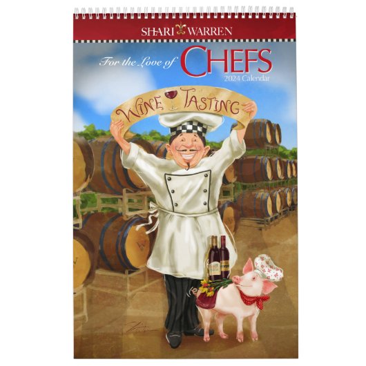 Voor de Liefde van CHEFS Kalender 2024 (Hoes)