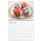 Voor de liefde van Cupcakes Calendar Kalender (Jan 2026)