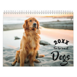 Voor de liefde van de Aangepaste Fotokalender van Kalender