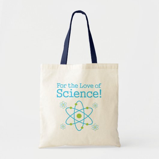Voor de liefde van de Canvas tas van de wetenschap (Voorkant)