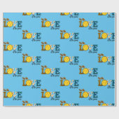 Voor de liefde van de game Softball Mam Leopard Cadeaupapier (Vlak)