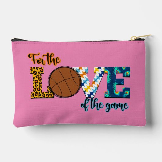 Voor de liefde van de spelBasketball Mam Leopard Etui (Achterkant)