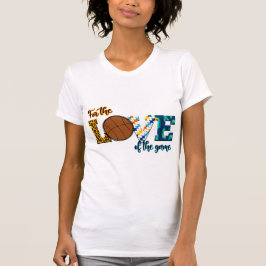 Voor de liefde van de spelBasketball Mam Leopard T-shirt