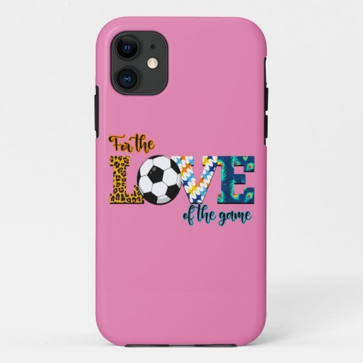 Voor de liefde van de spelmedaillerluipaard Case-Mate iPhone case (Achterkant)