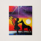 Voor de liefde van een Grote Deen Legpuzzel (Verticaal)