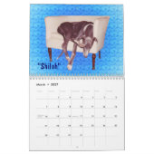 Voor de liefde van Greyhounds Kalender (Mar 2027)