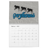 Voor de liefde van Greyhounds Kalender (Feb 2027)