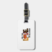 Voor de liefde van Halloween Bagagelabel (Voorkant verticaal)