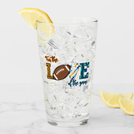 Voor de liefde van het Football van het Spel Glas (Voorkant ijs)
