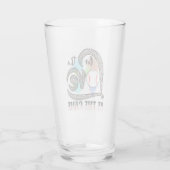 Voor de liefde van het spel, cadeau van honkbal ma glas (Achterkant)