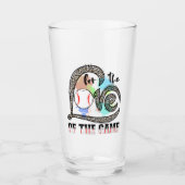 Voor de liefde van het spel, cadeau van honkbal ma glas (Voorkant)