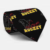 Voor de liefde van Hockey Stropdas (Opgerold)