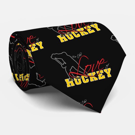 Voor de liefde van Hockey Stropdas (Opgerold)