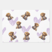 Voor de liefde van honden inpakpapier vel (Voorkant)