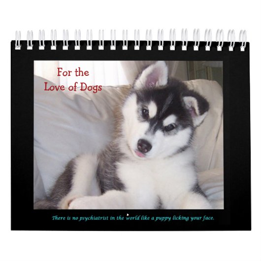 Voor de liefde van honden kalender (Hoes)
