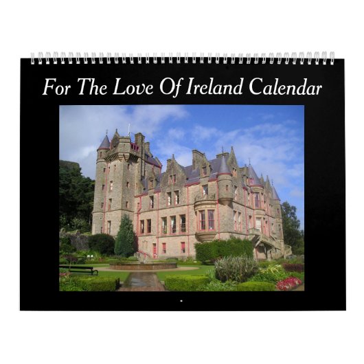 Voor de liefde van Ierland kalender (Hoes)