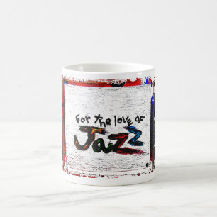 voor de liefde van jazz koffiemok
